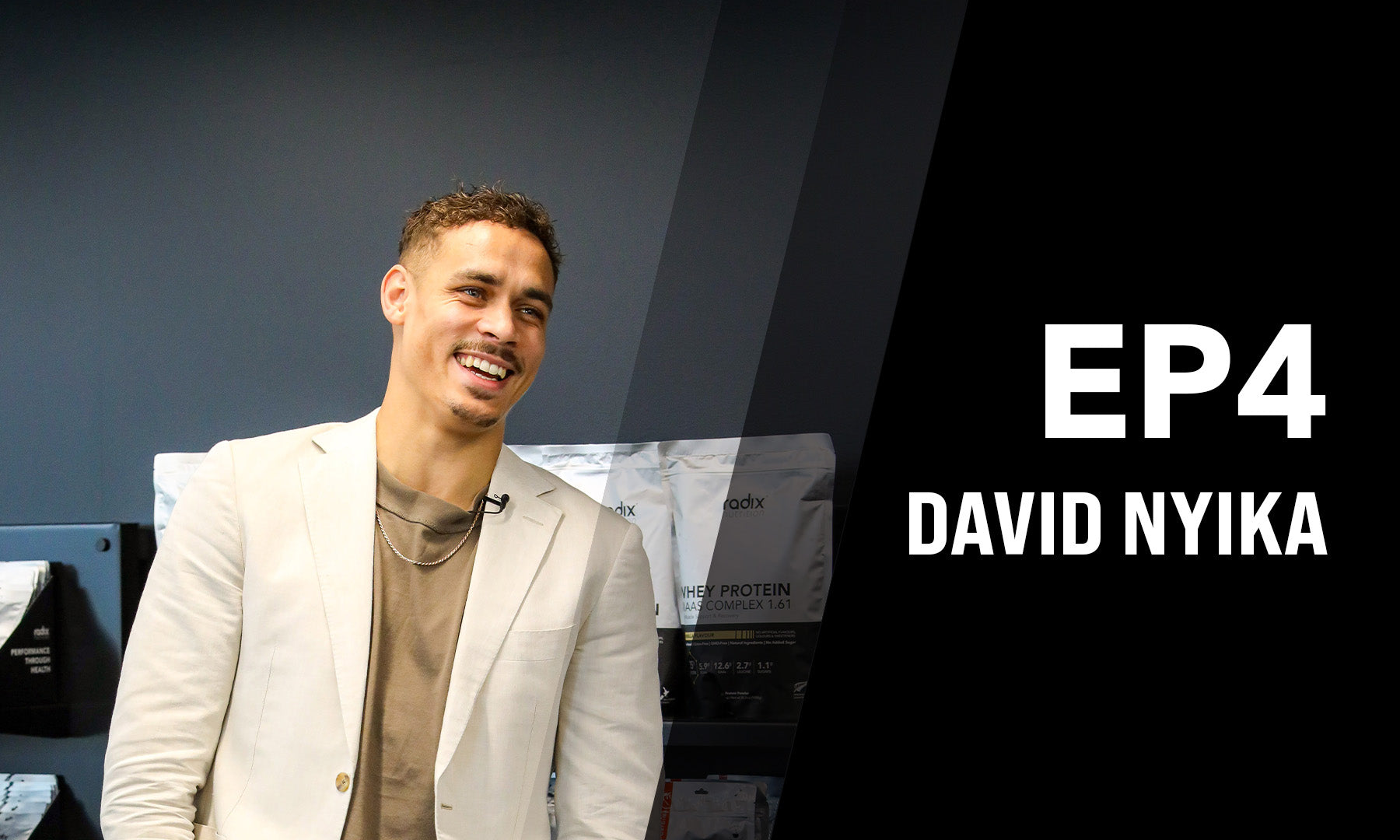 Podcast 4: David Nyika | Training, Using Freeze-Dried Meals and Life as a Professional Boxer