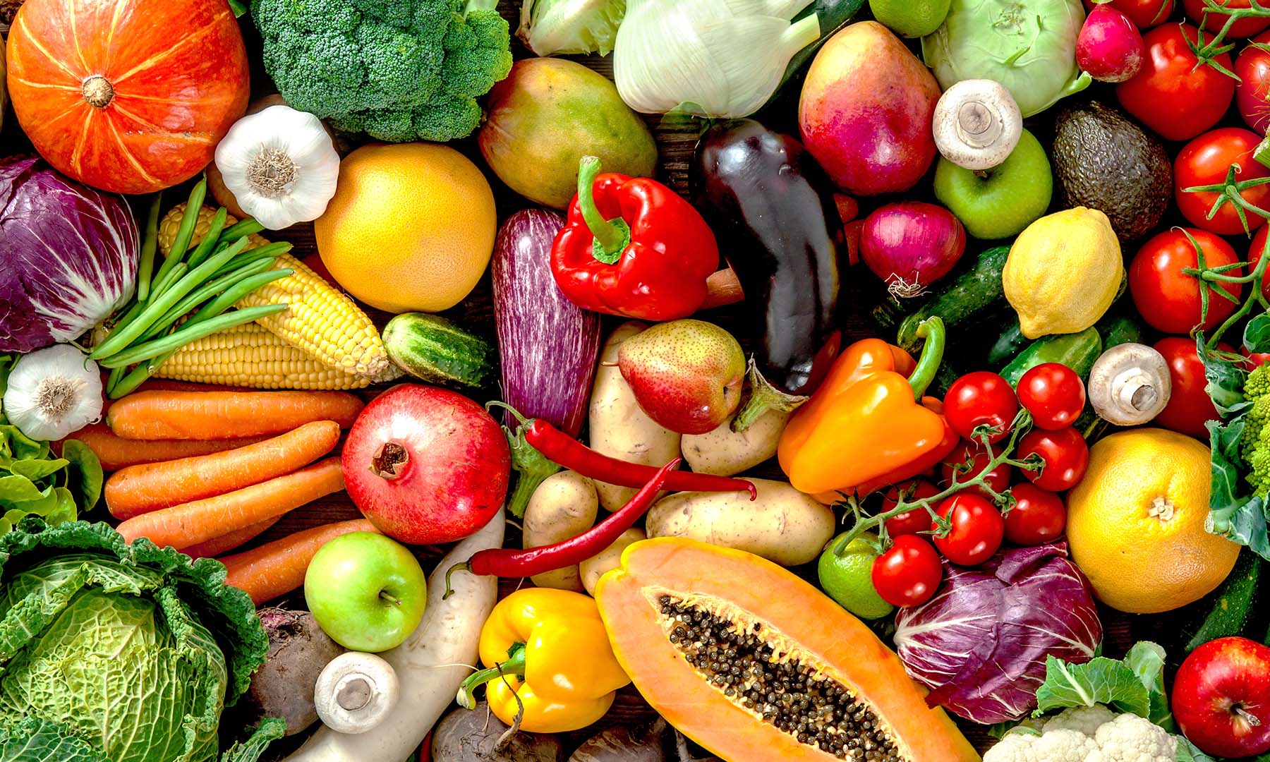Healthy vegetables