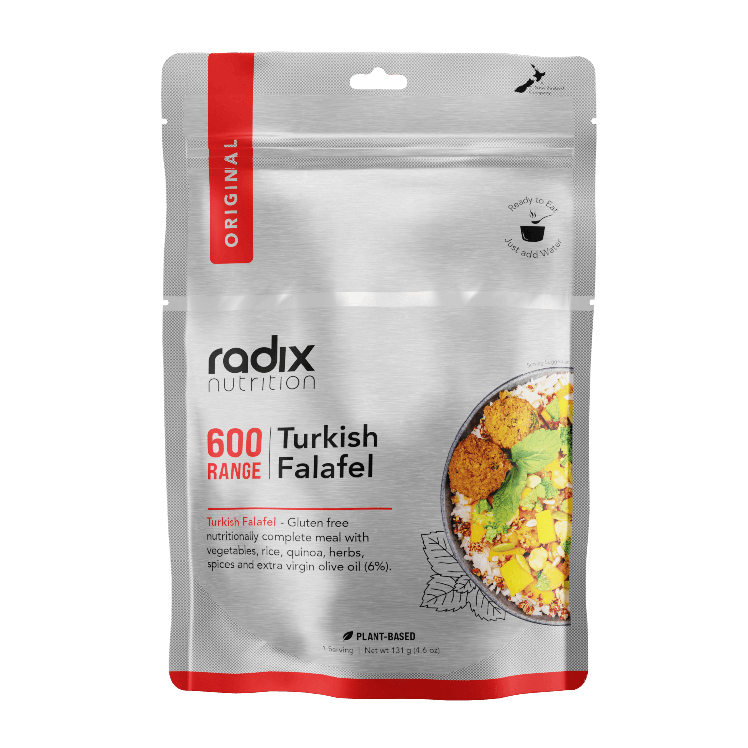  600 Kcal (1 Serving) / Turkish Falafel