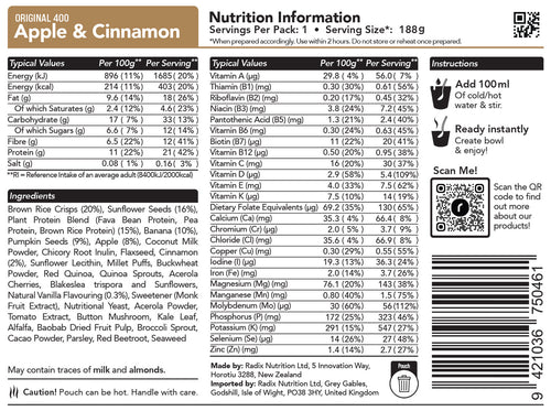 Original Breakfast - Apple Cinnamon
