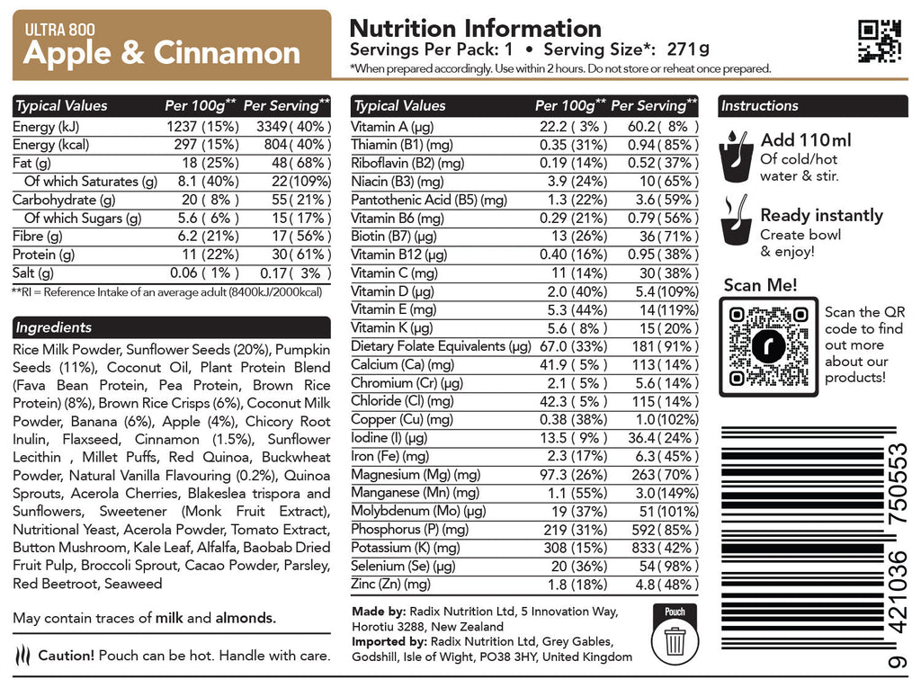 Ultra Breakfast - Apple Cinnamon