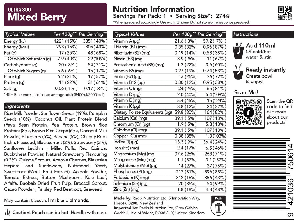 Ultra Breakfast - Mixed Berry
