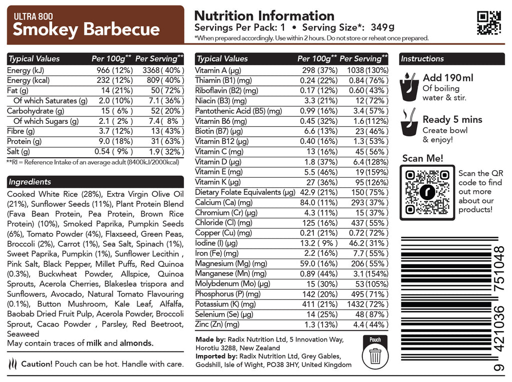 Ultra Meal - Smokey Barbecue